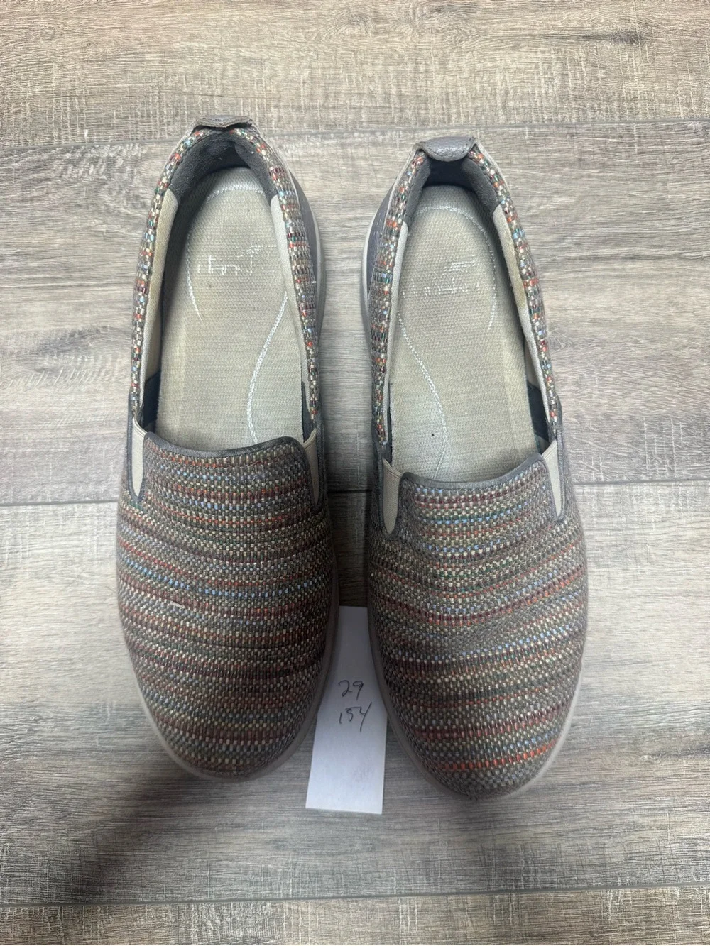Dansko Women's Multicolor Knit Slip-On Flats